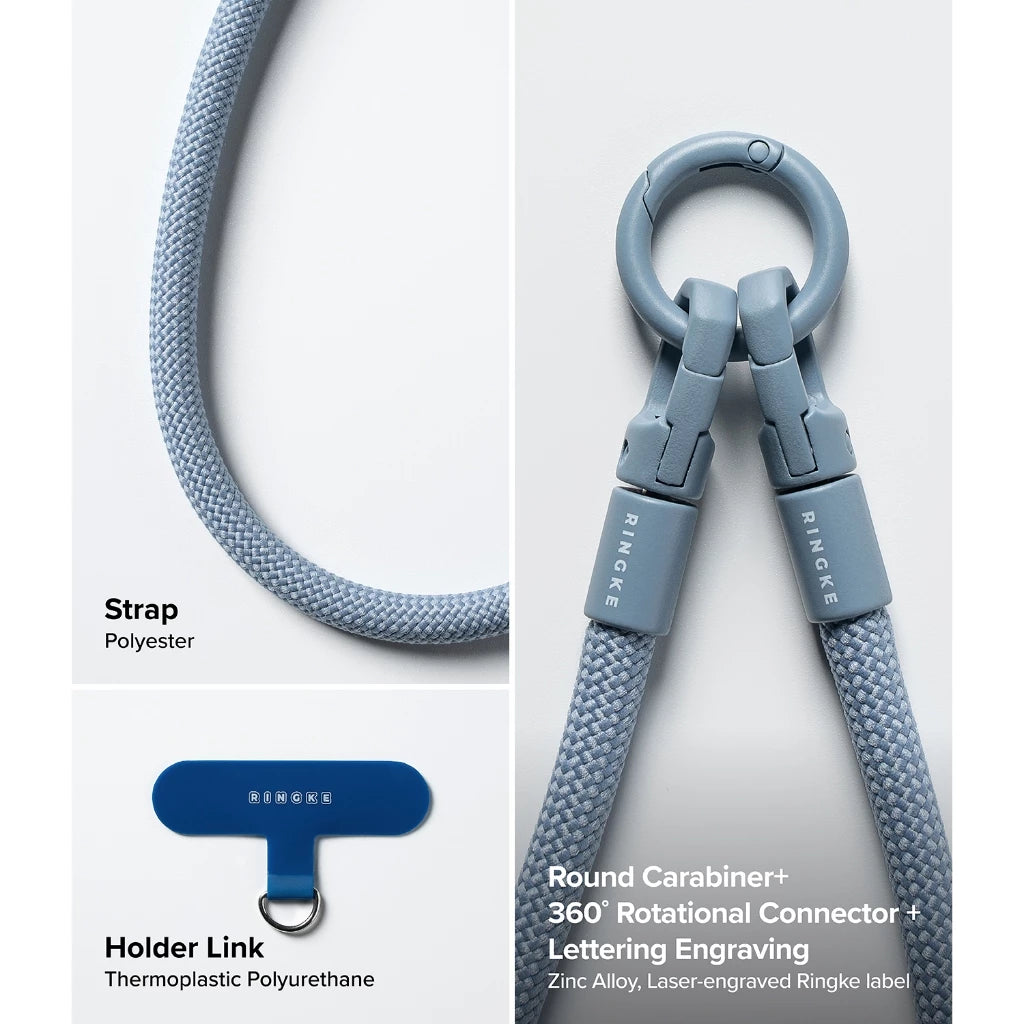 Ringke Holder Link & Flow Hand Strap U-Type for Smartphone Cases