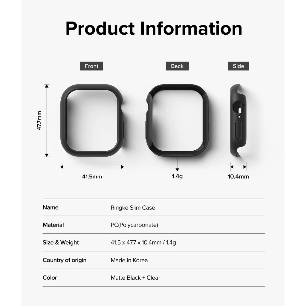 Ringke Slim Case for Apple Watch 10 46mm