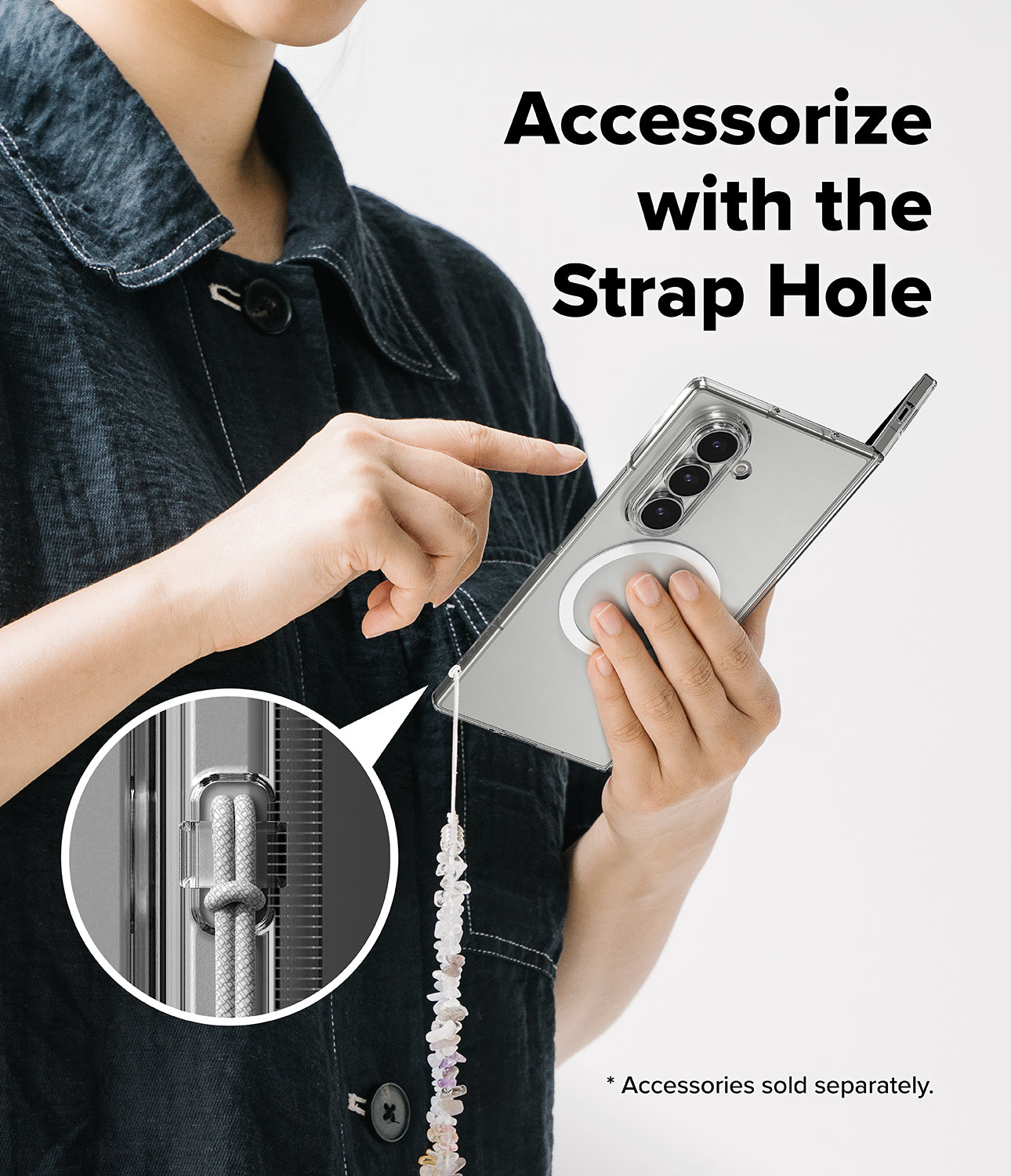 Ringke Slim Magnetic Case for Samsung Galaxy Z Fold 8 Ultra