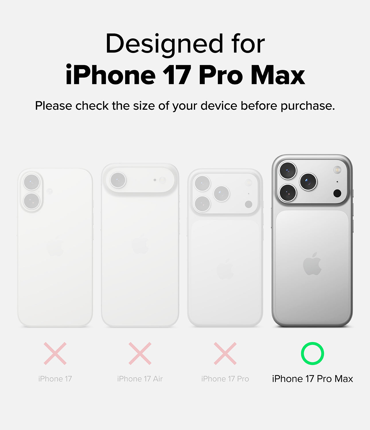Ringke Alles Case for Apple iPhone 17 Pro Max