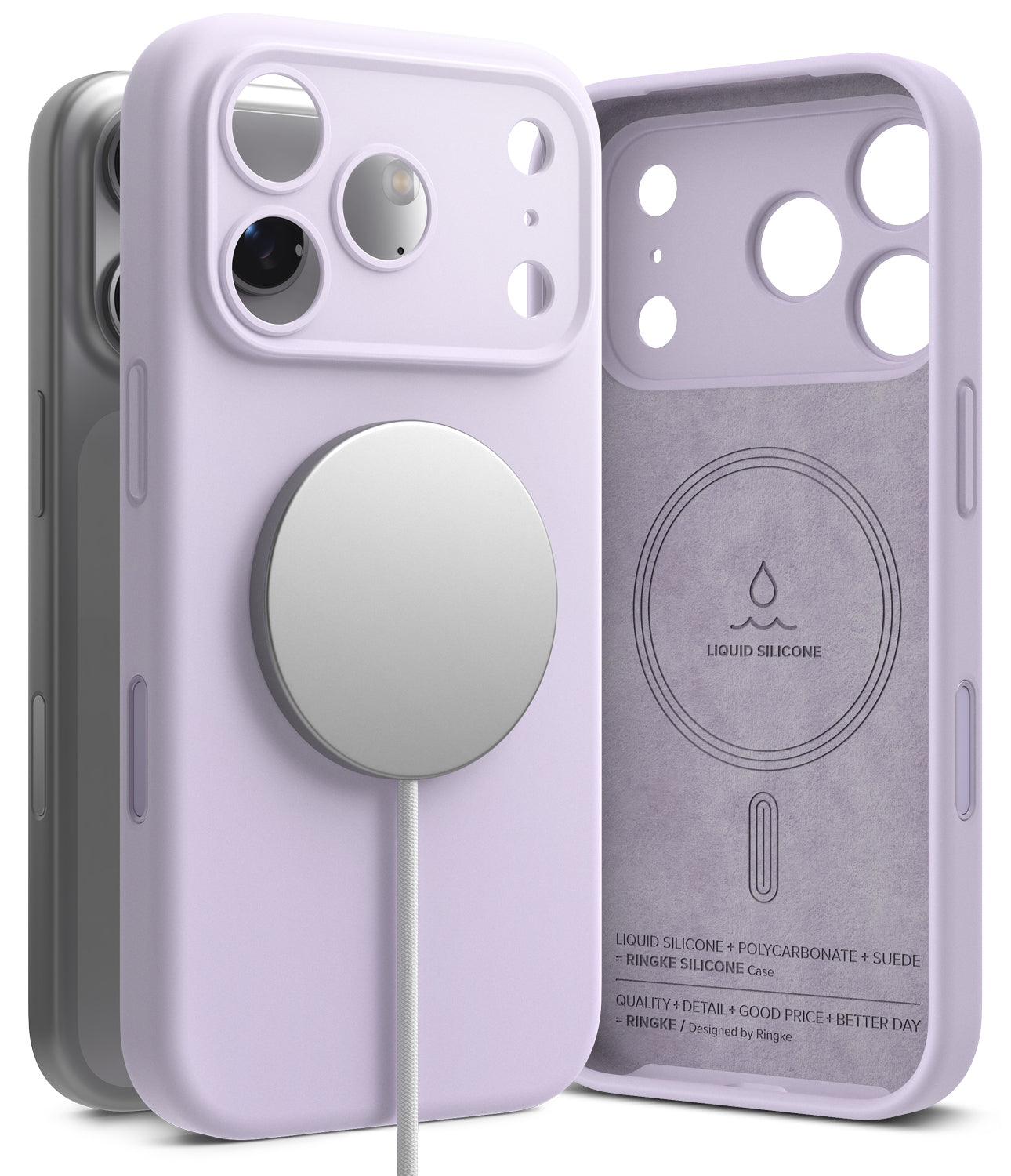 Ringke Silicone Magnetic Case for Apple iPhone 17 Pro Max