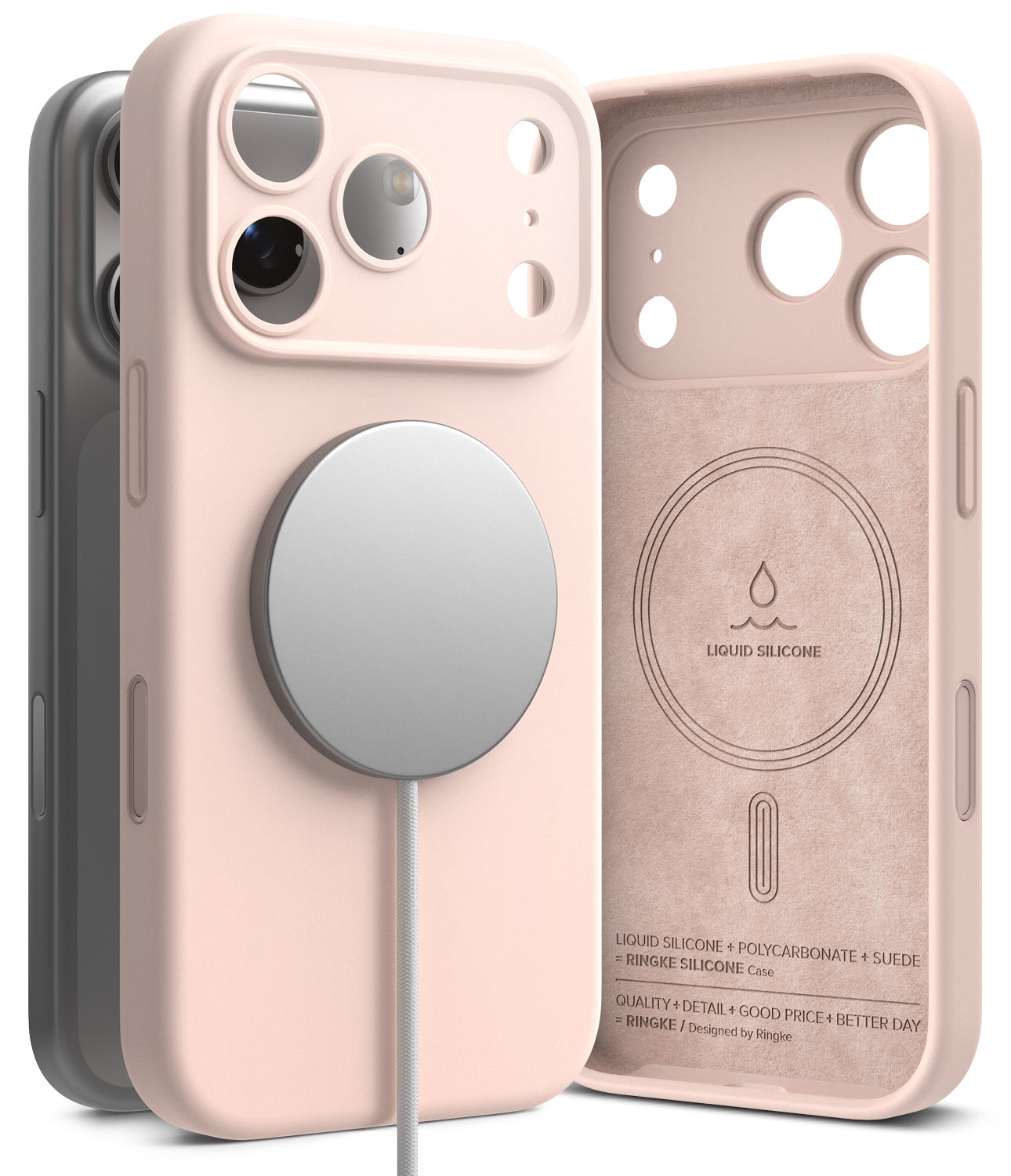 Ringke Silicone Magnetic Case for Apple iPhone 17 Pro Max
