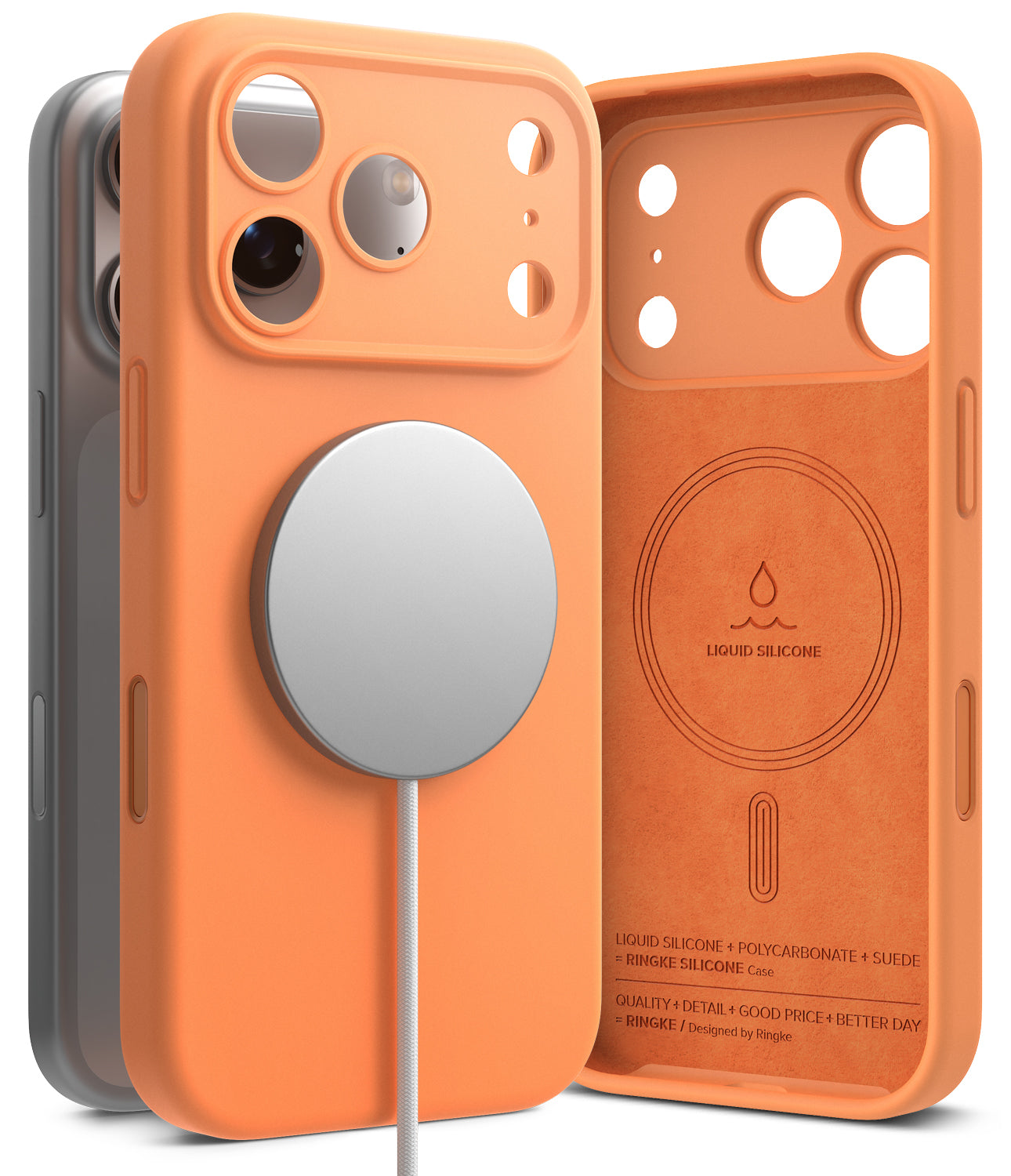 Ringke Silicone Magnetic Case for Apple iPhone 17 Pro Max
