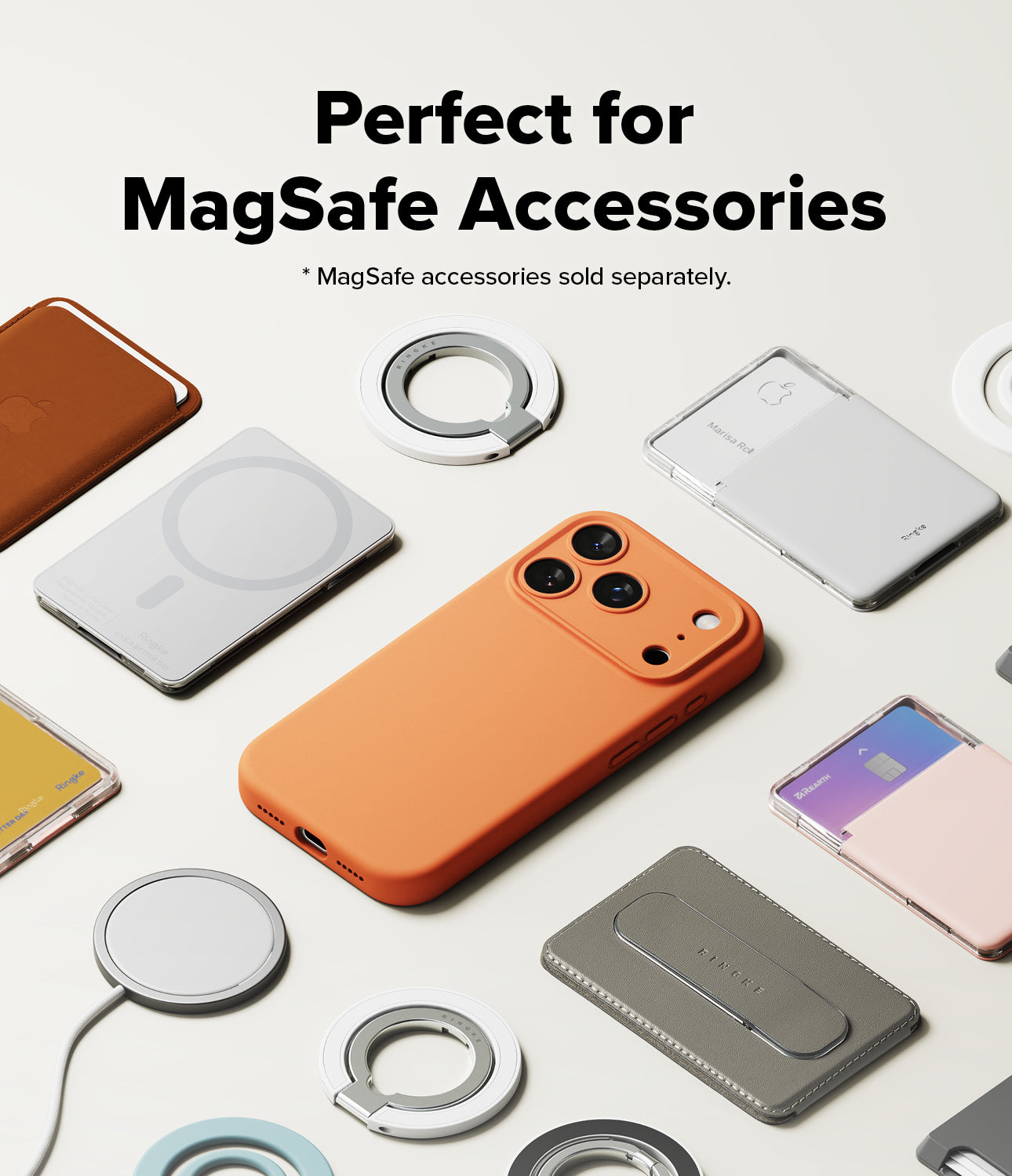 Ringke Silicone Magnetic Case for Apple iPhone 17 Pro Max
