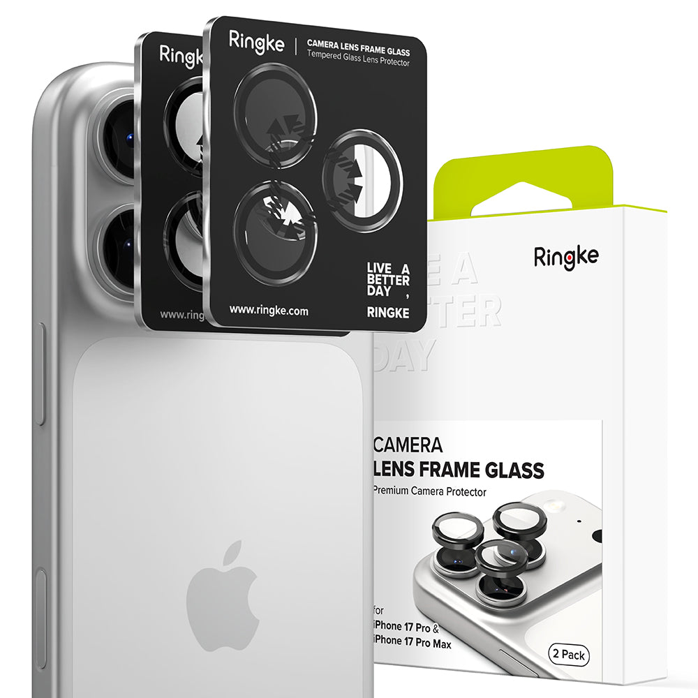 Ringke Camera Lens Frame Protector for Apple iPhone 17 Pro Max / iPhone 17 Pro