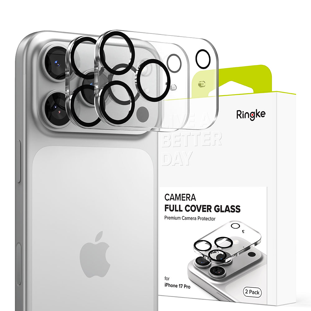 Ringke Camera Tempered Glass Full Protector for Apple iPhone 17 Pro