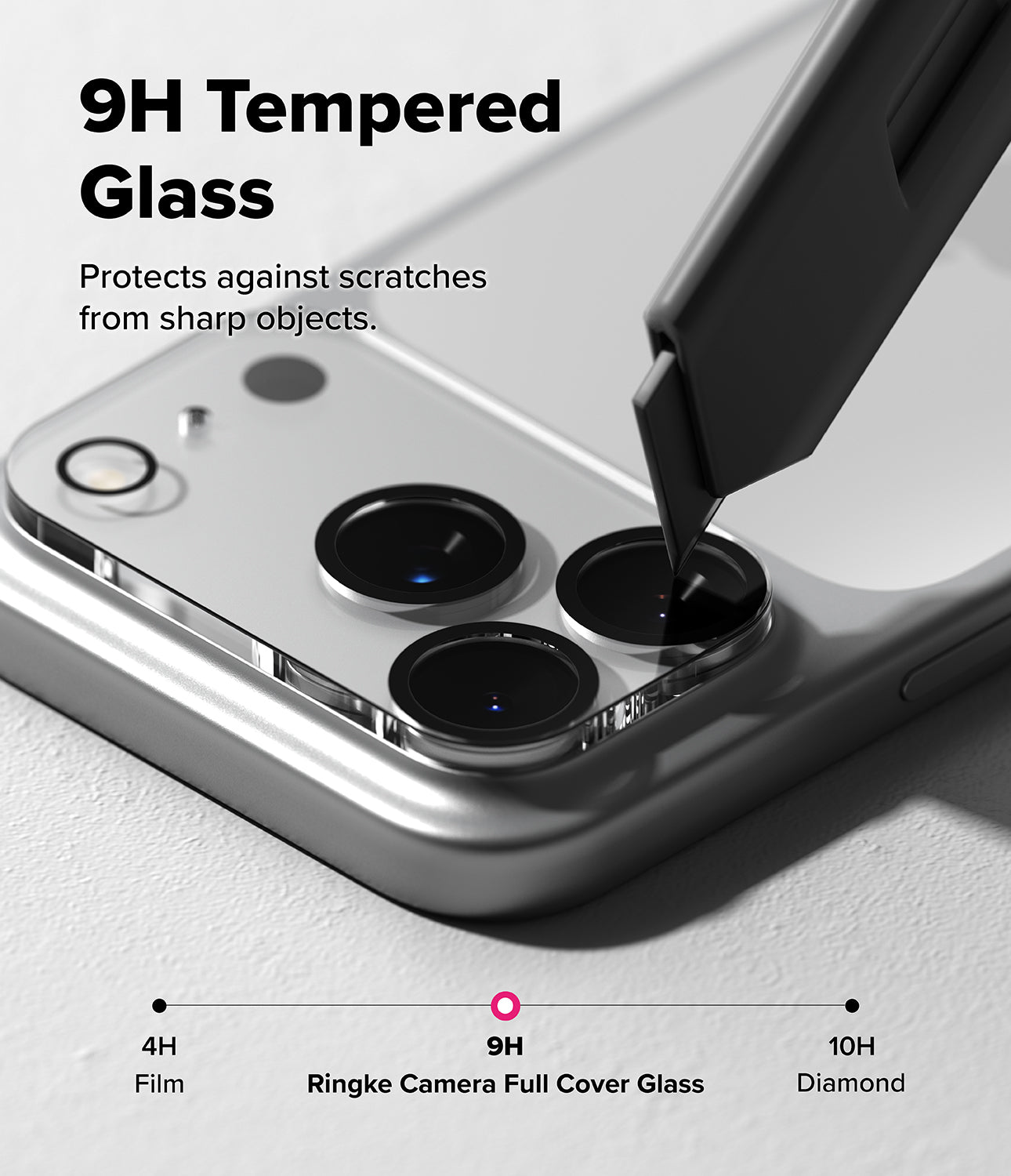 Ringke Camera Tempered Glass Full Protector for Apple iPhone 17 Pro