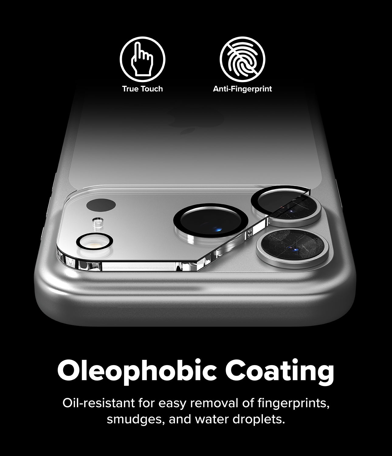 Ringke Camera Tempered Glass Full Protector for Apple iPhone 17 Pro