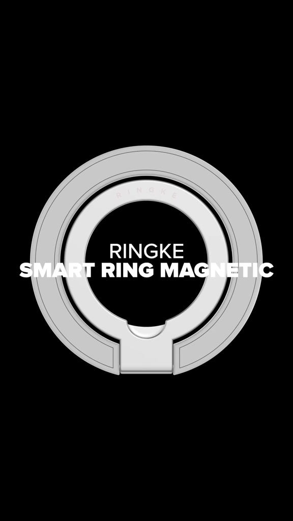 Ringke Smart Ring Magnetic - Detachable Foldable Multi-Functional 3-Tier Ring Holder