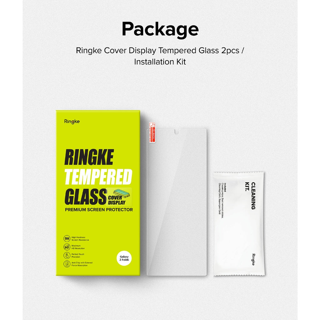Ringke Cover Display Tempered Glass Protector for Galaxy Z Fold 6