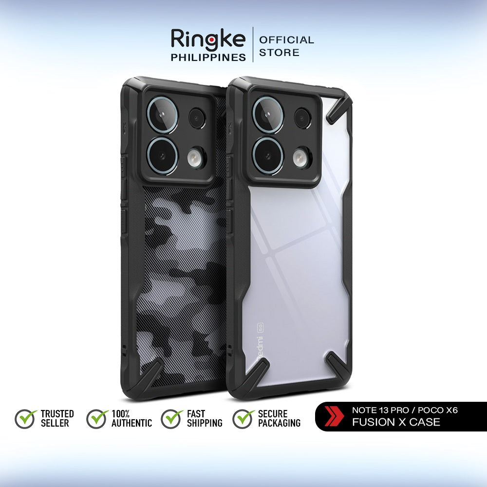 Ringke Fusion X Case for Xiaomi Note 13 Pro 5G / Poco X6 5G