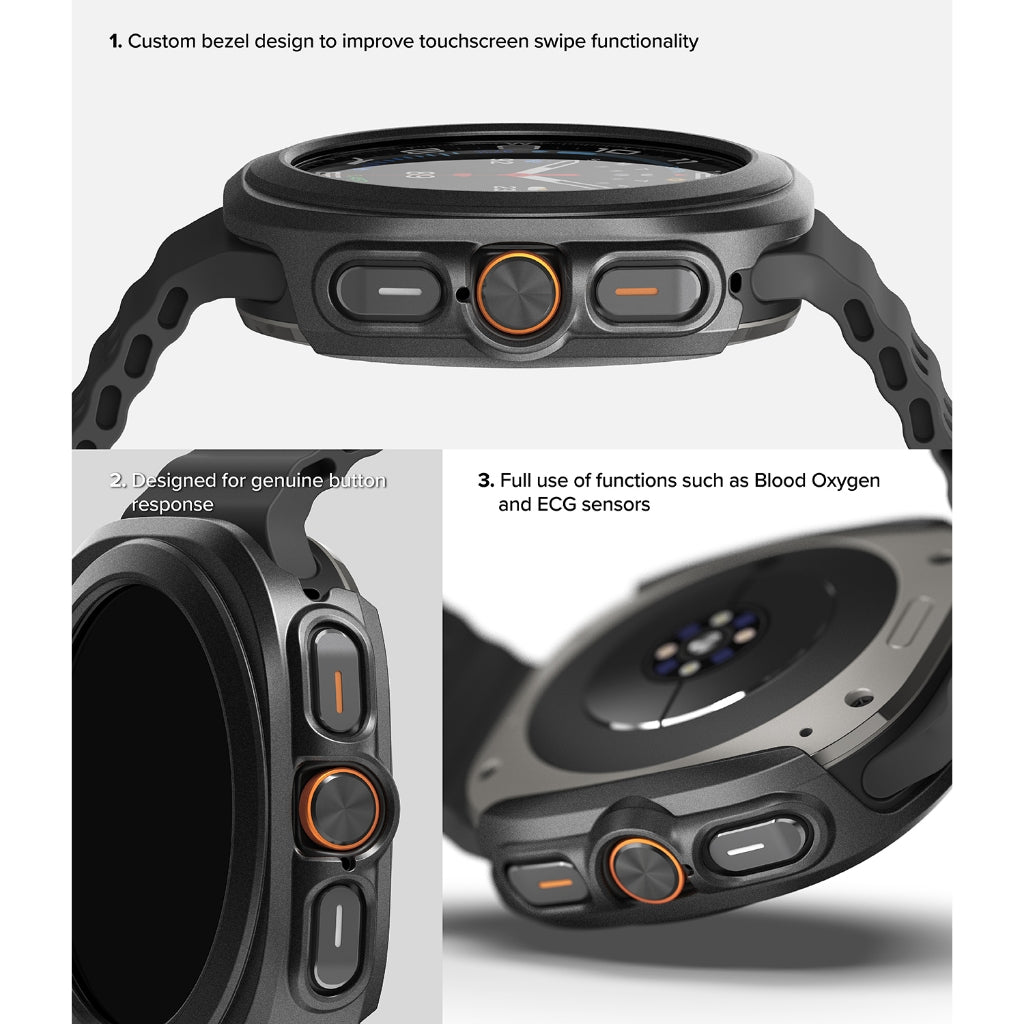 Ringke Slim Case and Glass Protector for Samsung Galaxy Watch Ultra 47mm