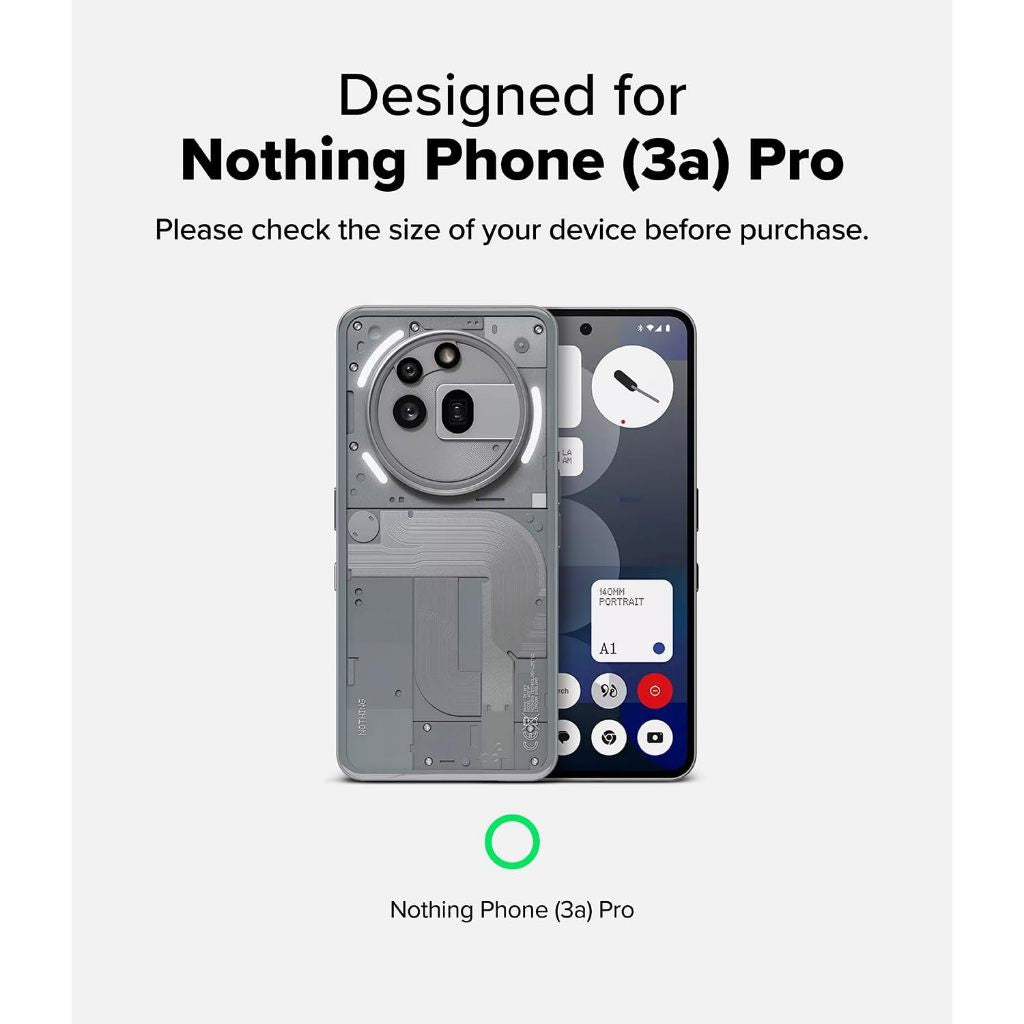 Ringke Nothing Phone (3a) Pro Camera Lens Protector | Tempered Glass Cover Anti-Fingerprint