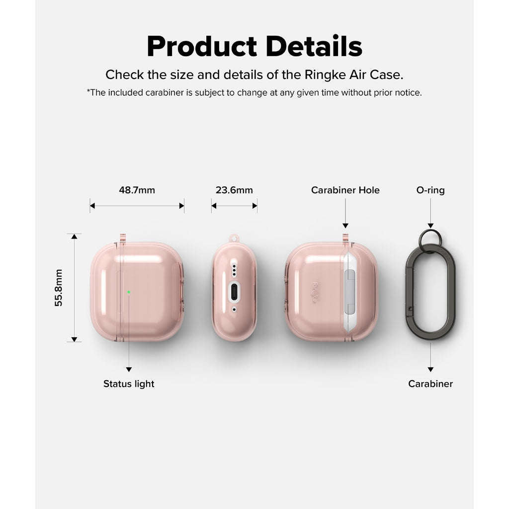 Ringke Air Case for Apple Airpods 4 - Lightweight Cover for Airpods 4th Gen - No Airpods Included