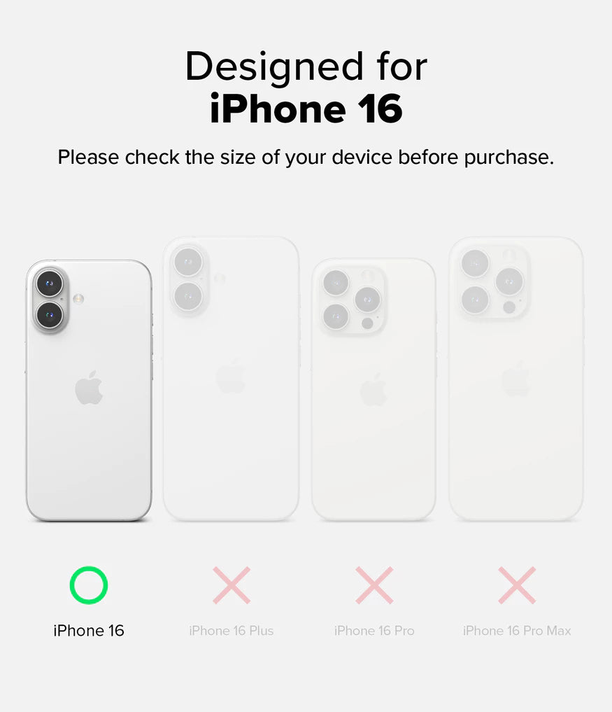 Ringke Silicone Magnetic Case for Apple iPhone 16