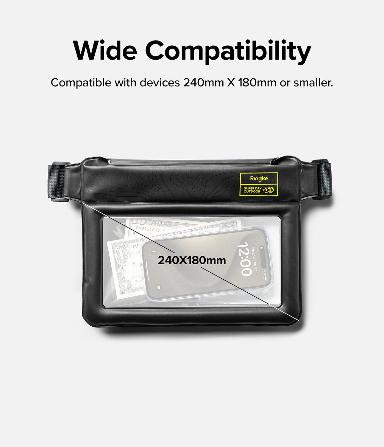 Ringke Waterproof Pouch Case - Sling Bag Design