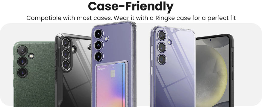 Ringke Privacy Easy Slide Tempered Glass Screen Protector for Samsung Galaxy S24 Plus