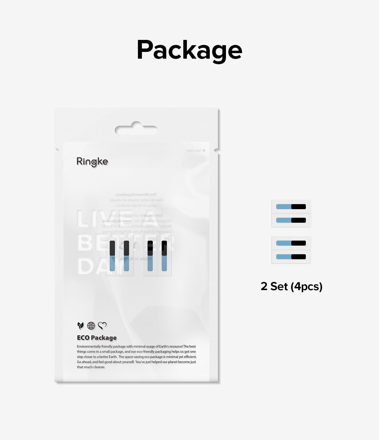 Ringke Securing Tape for Z Flip 5 Slim Case - Non-Slip Extra Sticker for Ringke Slim Case