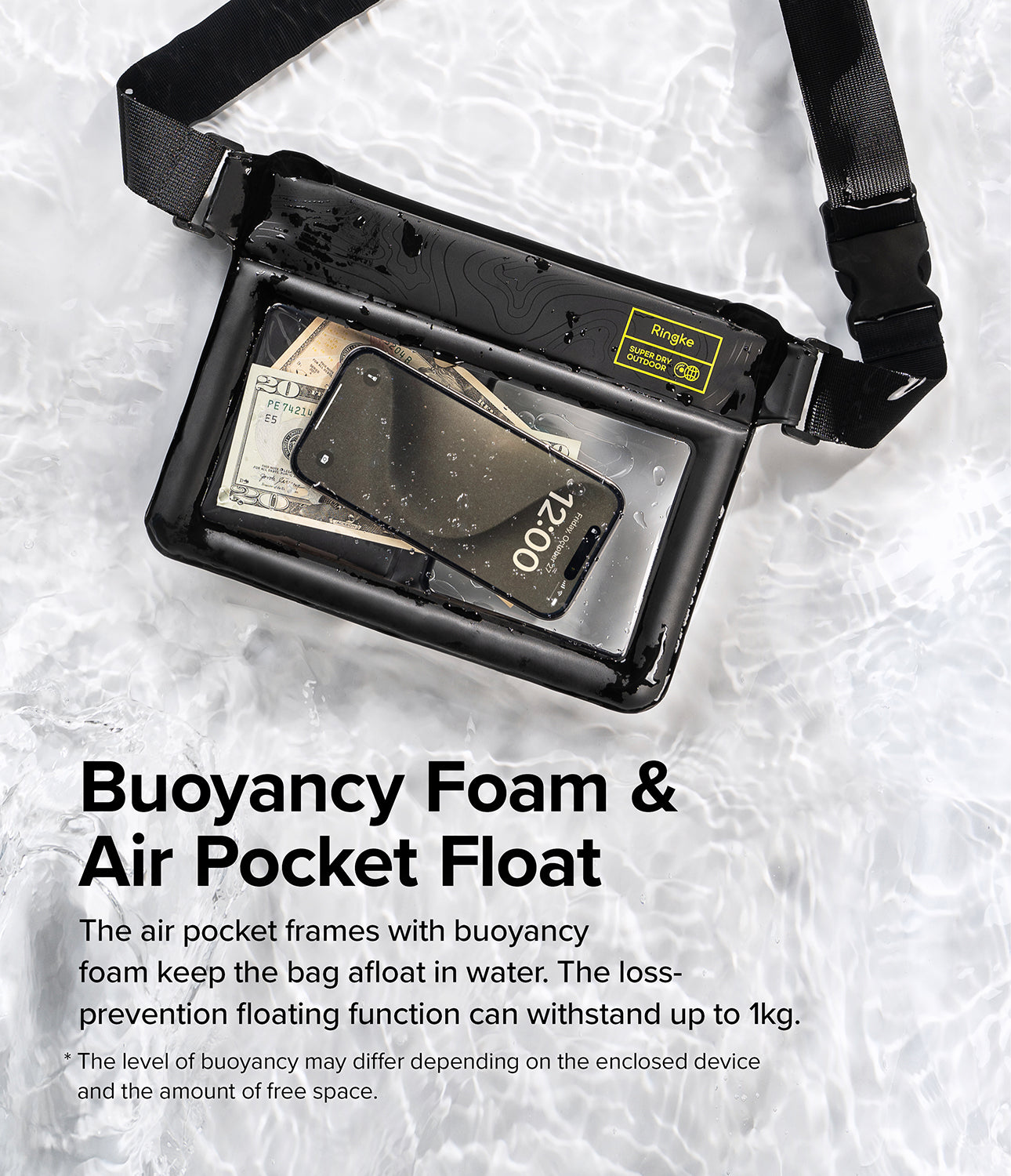 Ringke Waterproof Pouch Case - Sling Bag Design