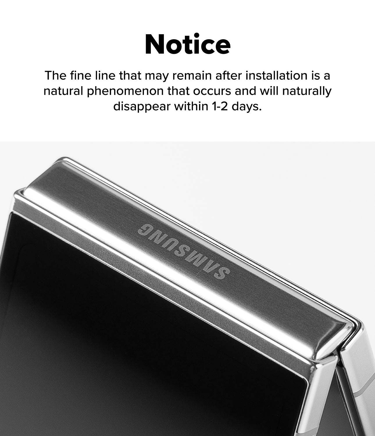 Ringke Hinge Dual Easy Pro Film Screen Protector for Samsung Galaxy Z Flip 7