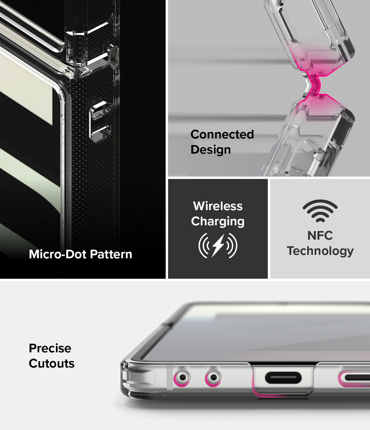 Ringke Fusion Design Case for Samsung Galaxy Z Flip 7