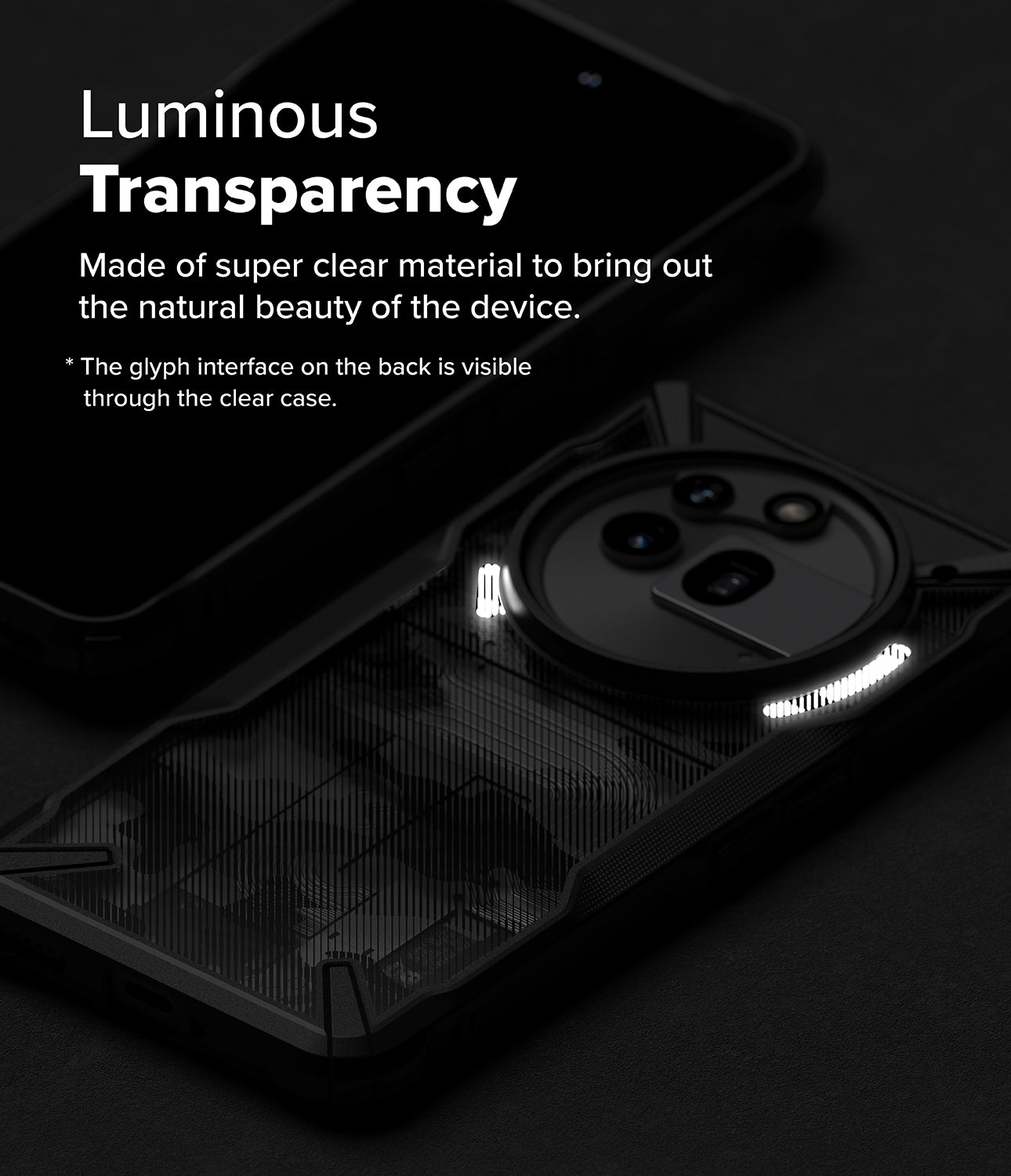 Ringke Fusion X Case for Nothing Phone (3a) Pro