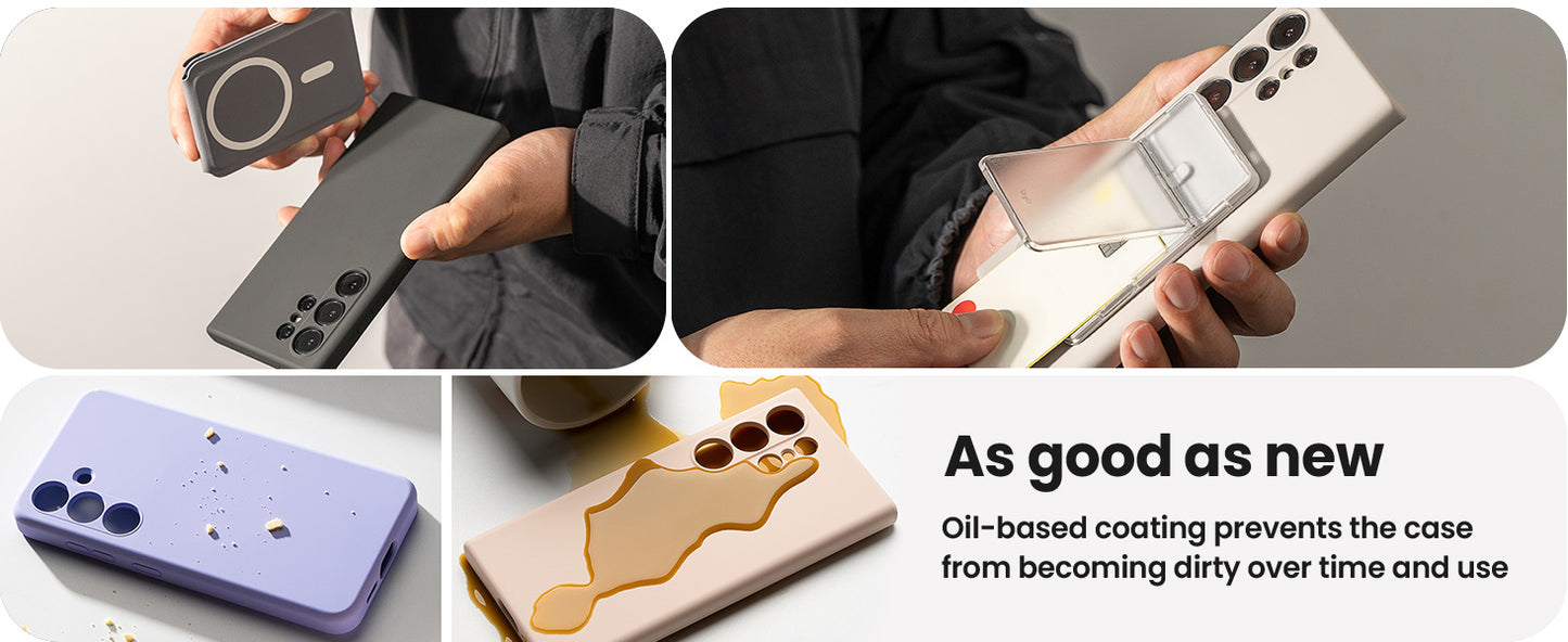 Ringke Silicone Magnetic Case for Samsung Galaxy S24 Ultra