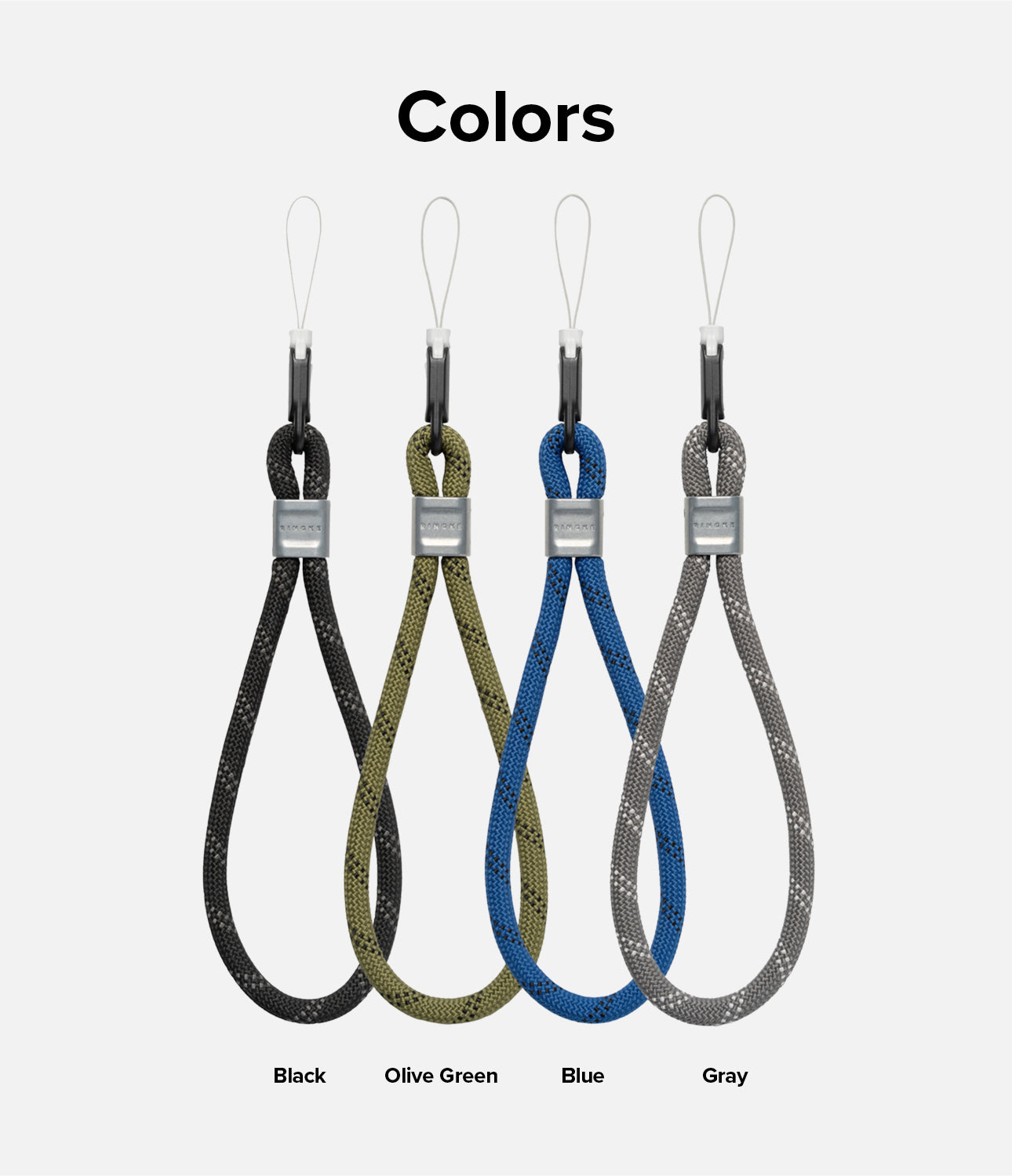 Ringke Rope Hand Strap Compatible for Smartphones and more