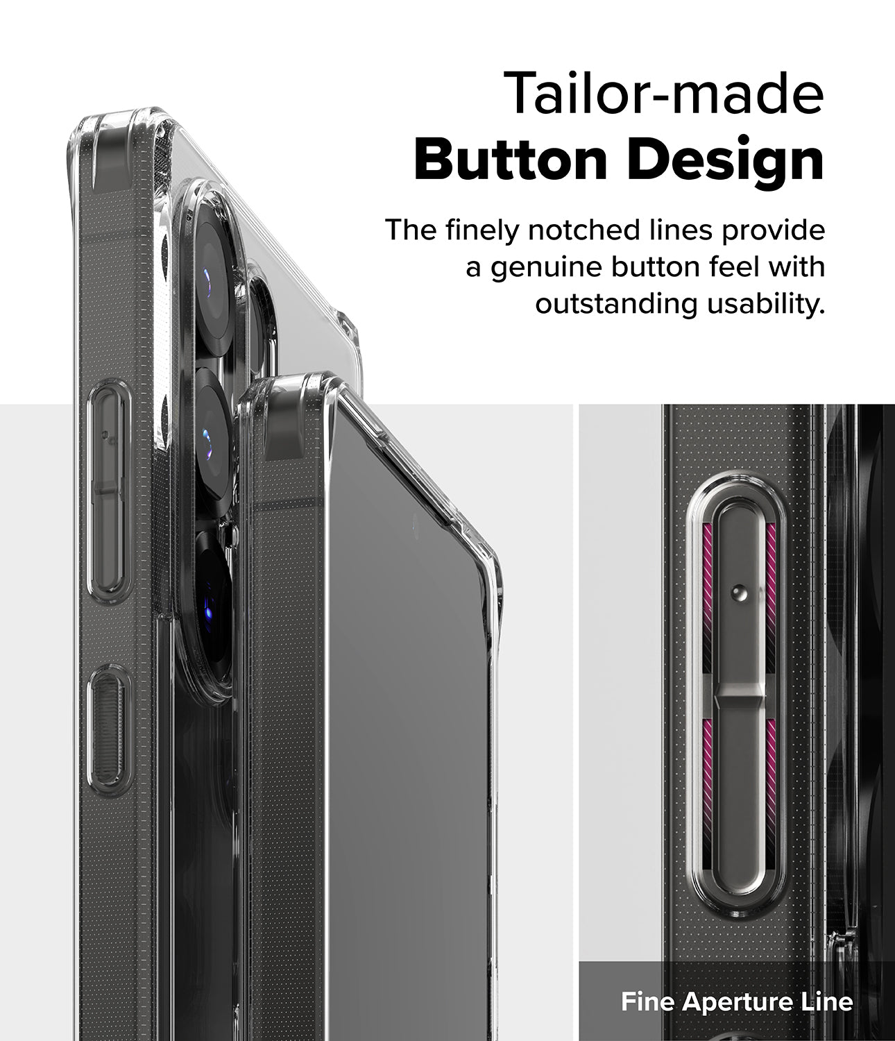 Ringke Fusion Case for Galaxy S25 Ultra | Clear Back Shockproof TPU Bumper Phone Cover
