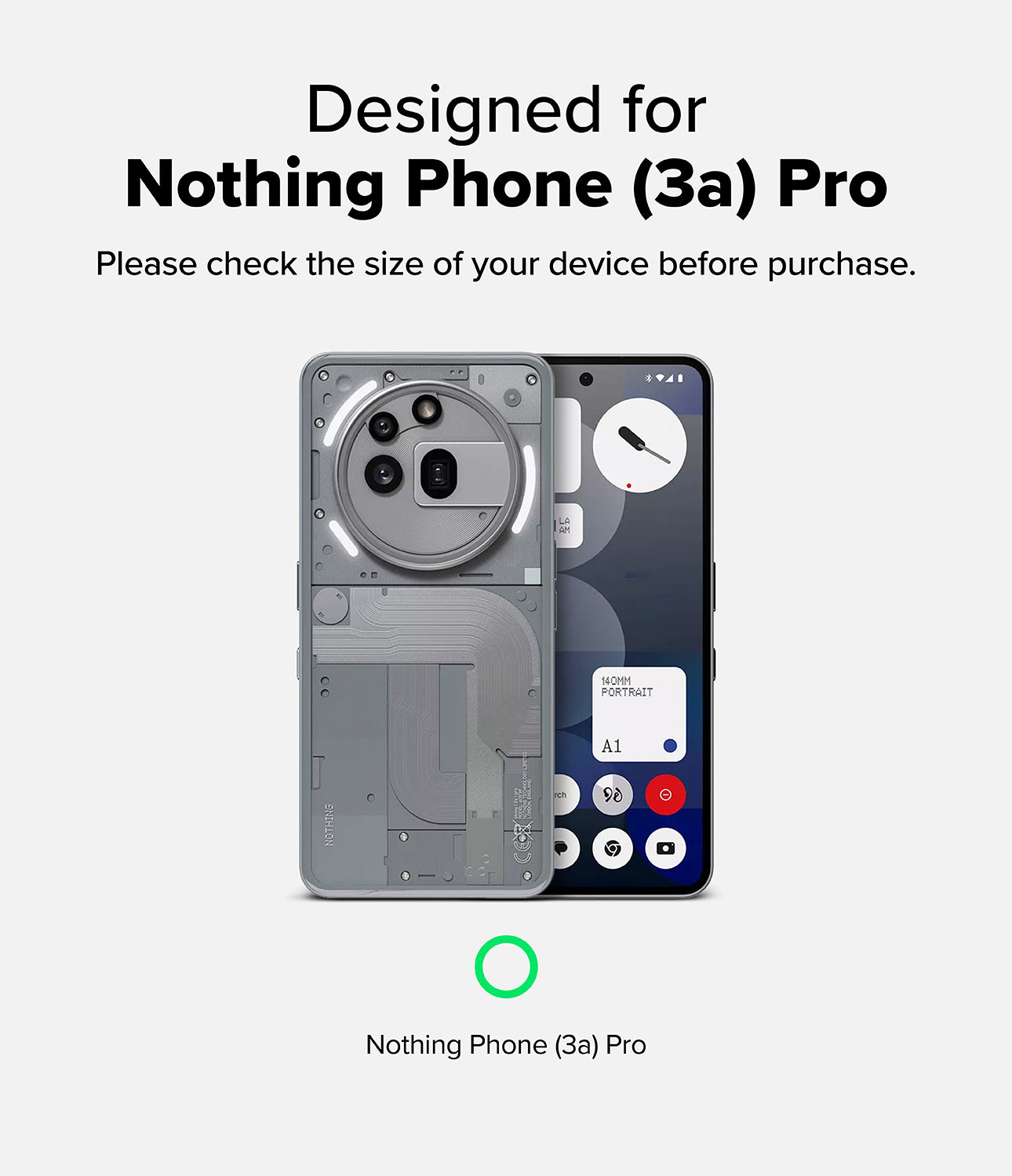 Ringke Fusion X Case for Nothing Phone (3a) Pro