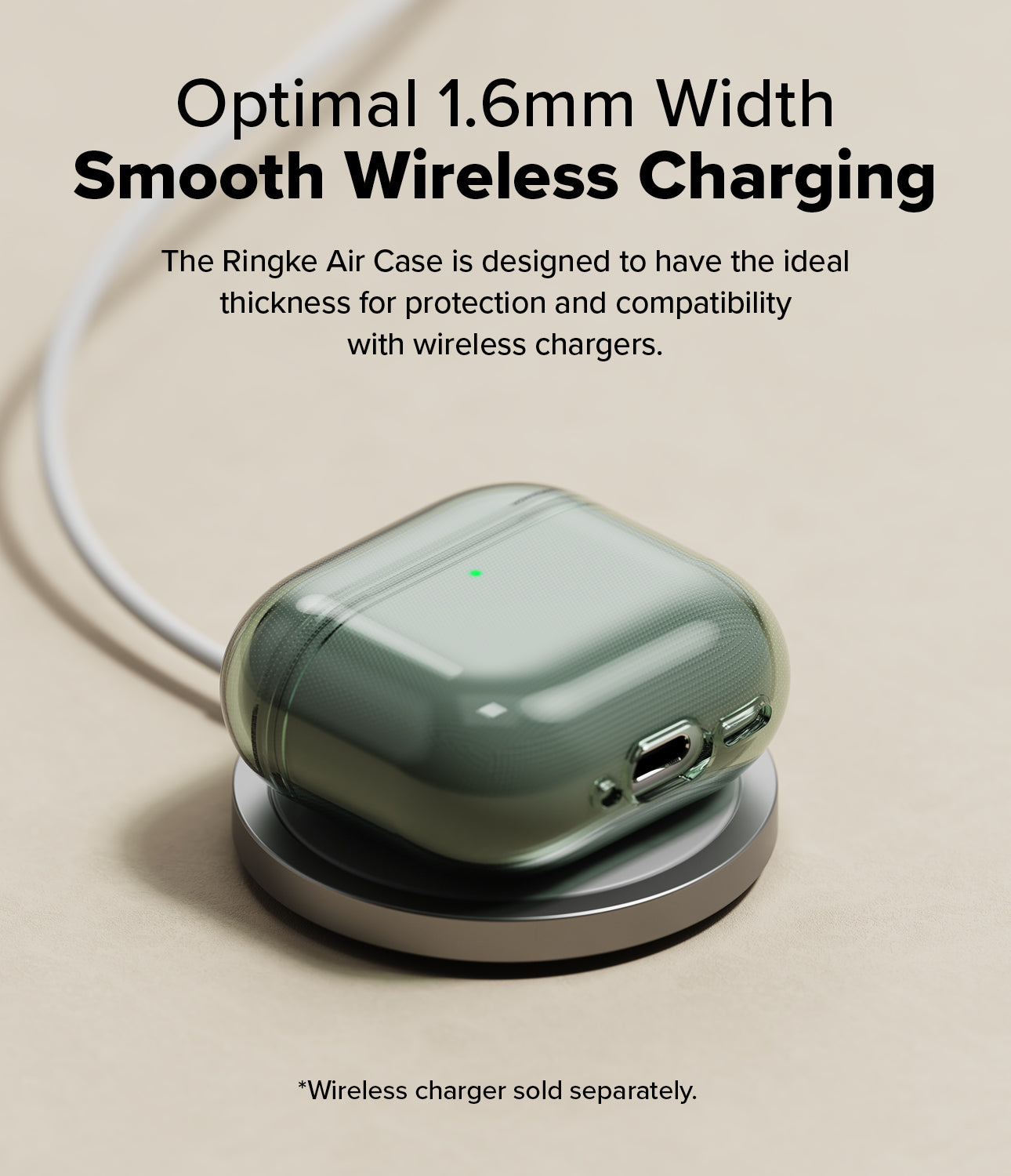 Ringke Air Case for Apple Airpods 4 - Lightweight Cover for Airpods 4th Gen - No Airpods Included