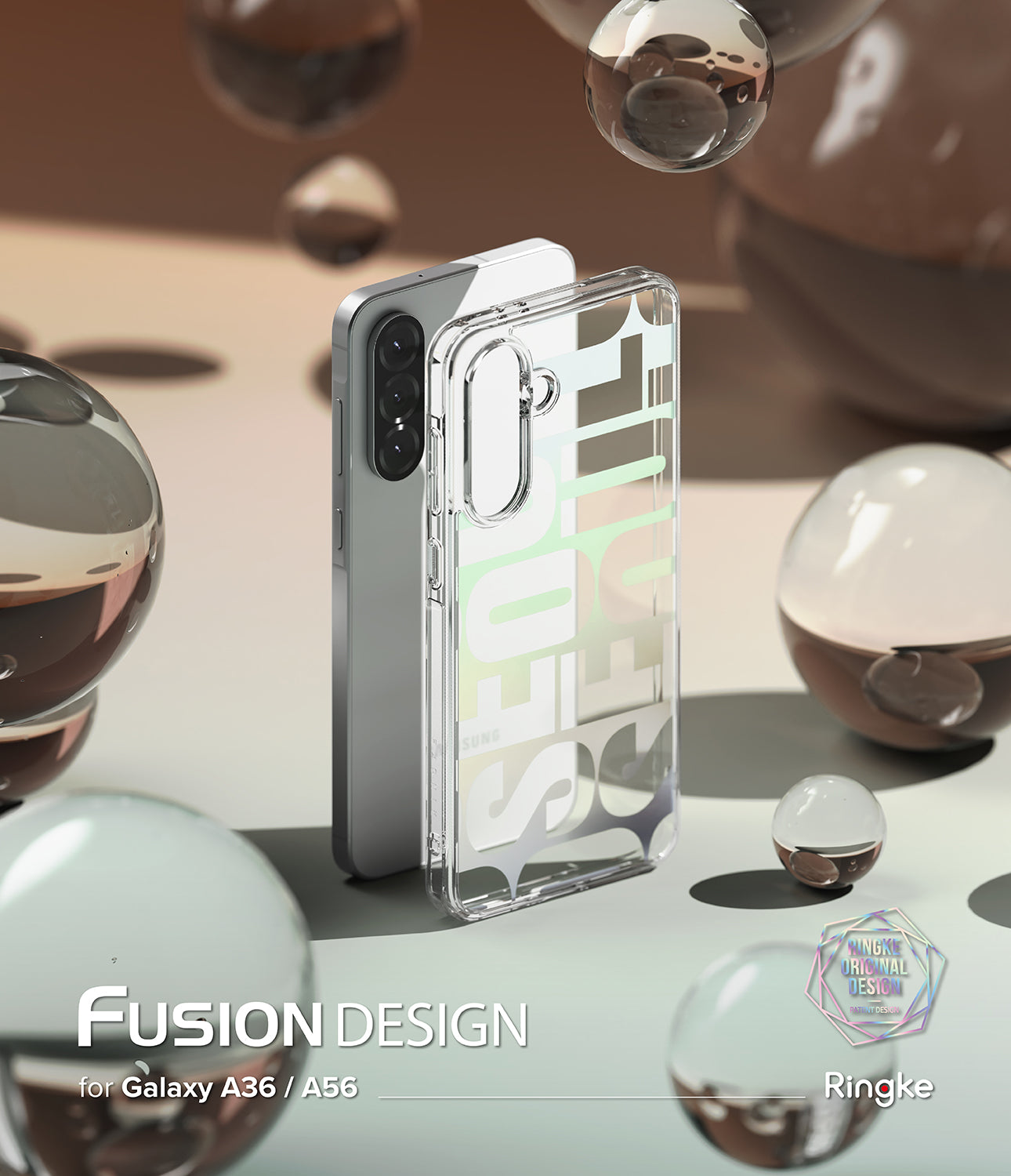 Ringke Fusion Design Case for Samsung Galaxy A36 / A56