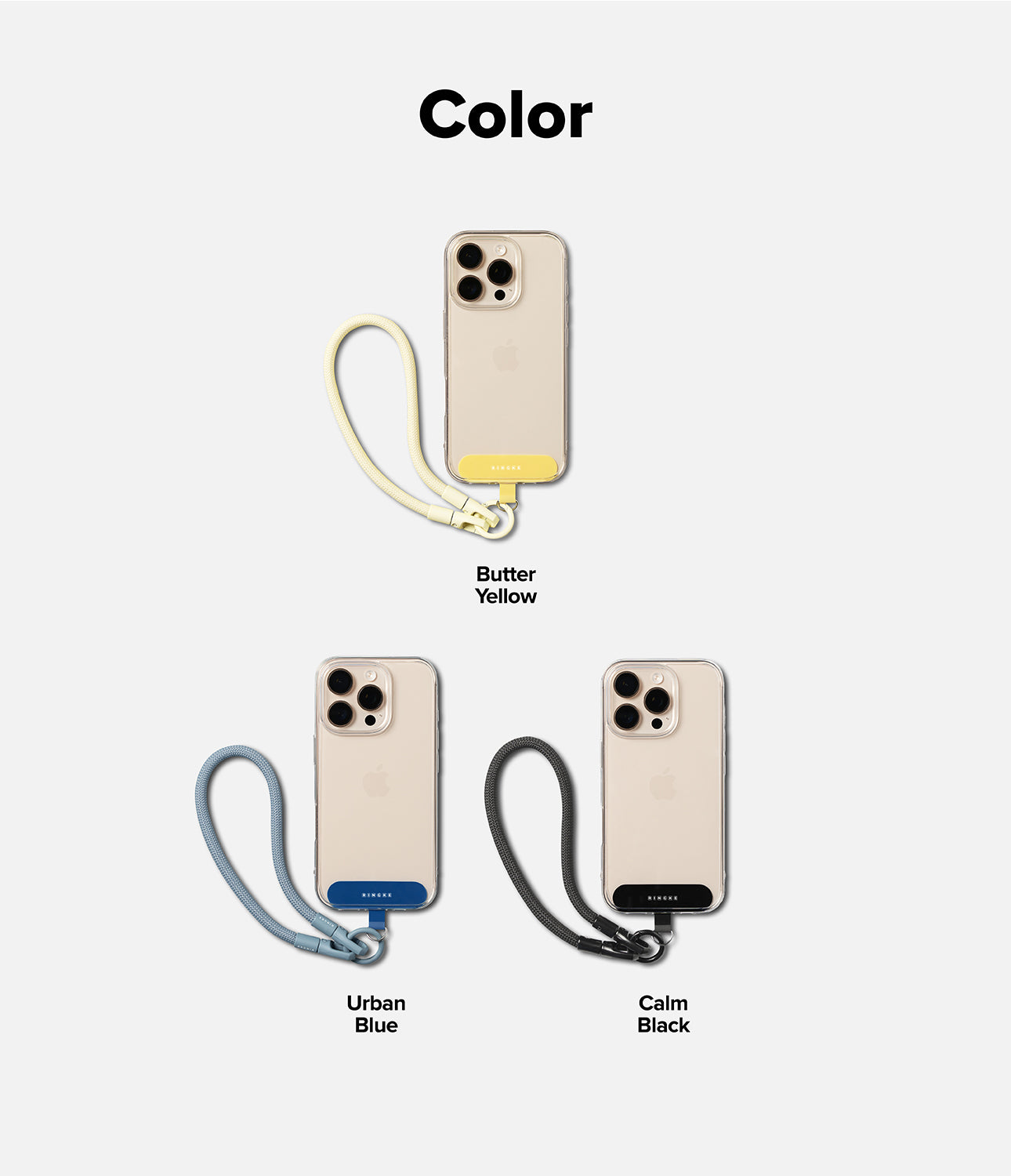 Ringke Holder Link & Flow Hand Strap U-Type for Smartphone Cases