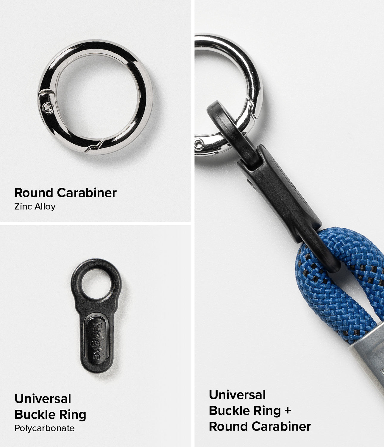 Ringke Rope Hand Strap Compatible for Smartphones and more