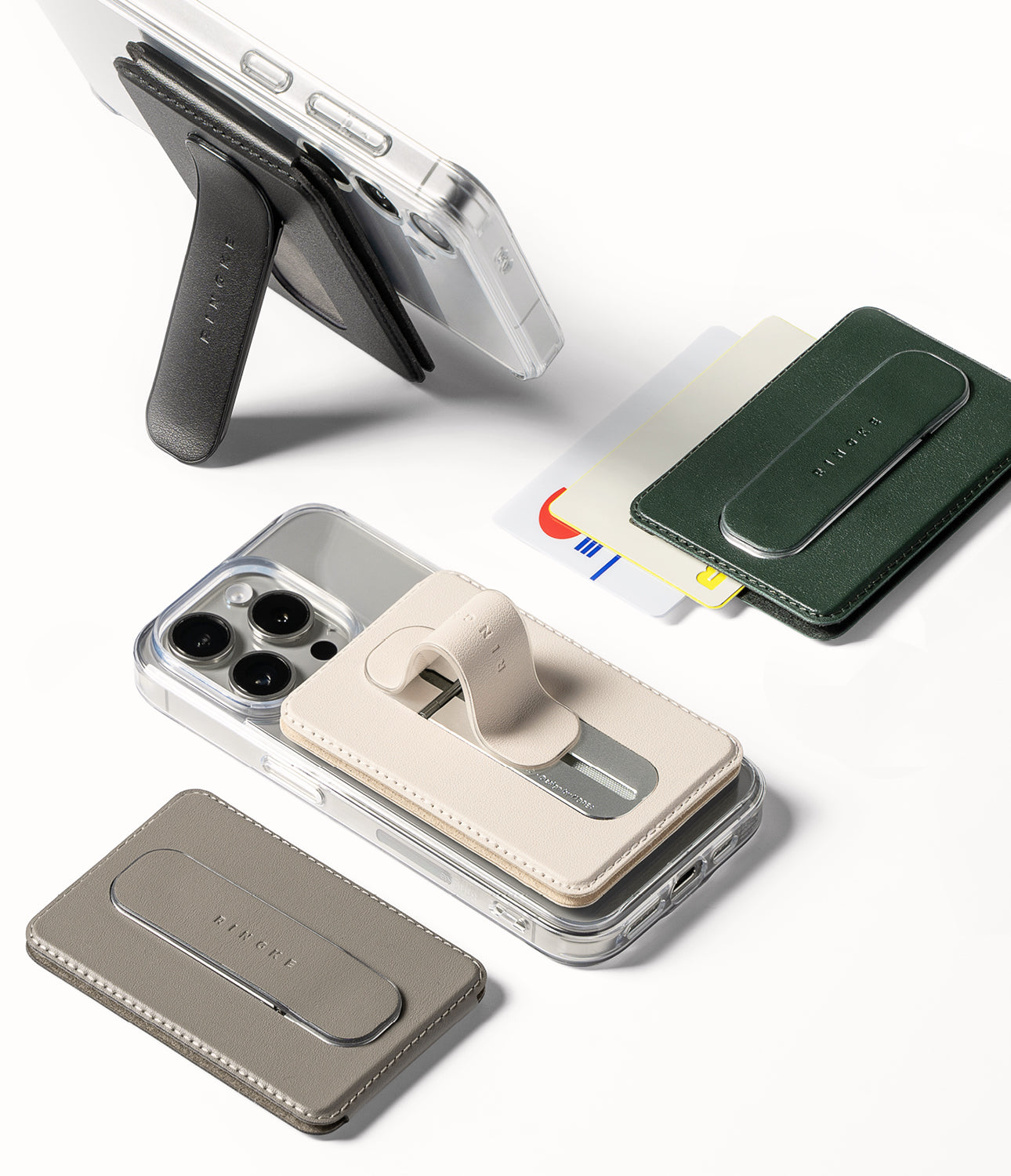 Ringke Slide Grip Wallet Magnetic Card Holder