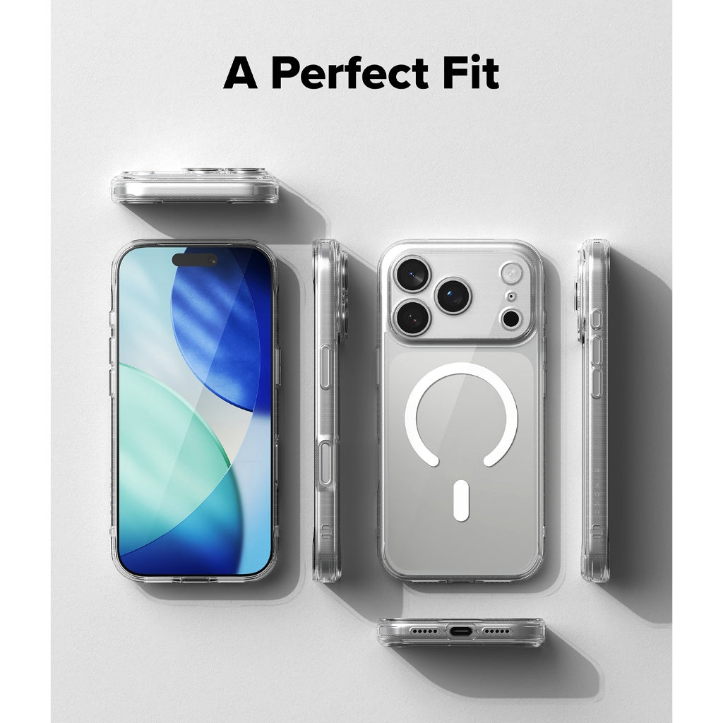 Ringke Fusion Magnetic for iPhone 17 Pro Max 17 Pro Clear Scratch Resistant Protective Cover Case
