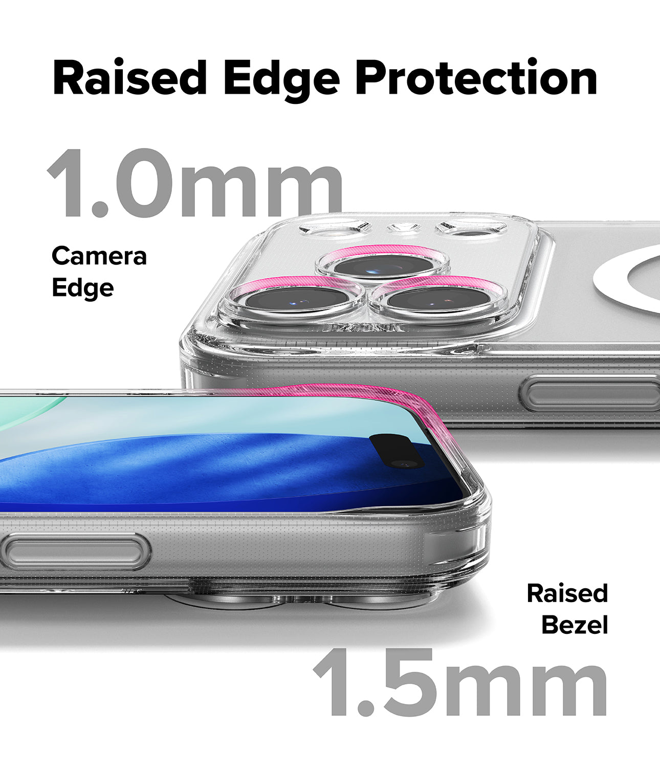Ringke Fusion Magnetic for iPhone 17 Pro Max 17 Pro Clear Scratch Resistant Protective Cover Case