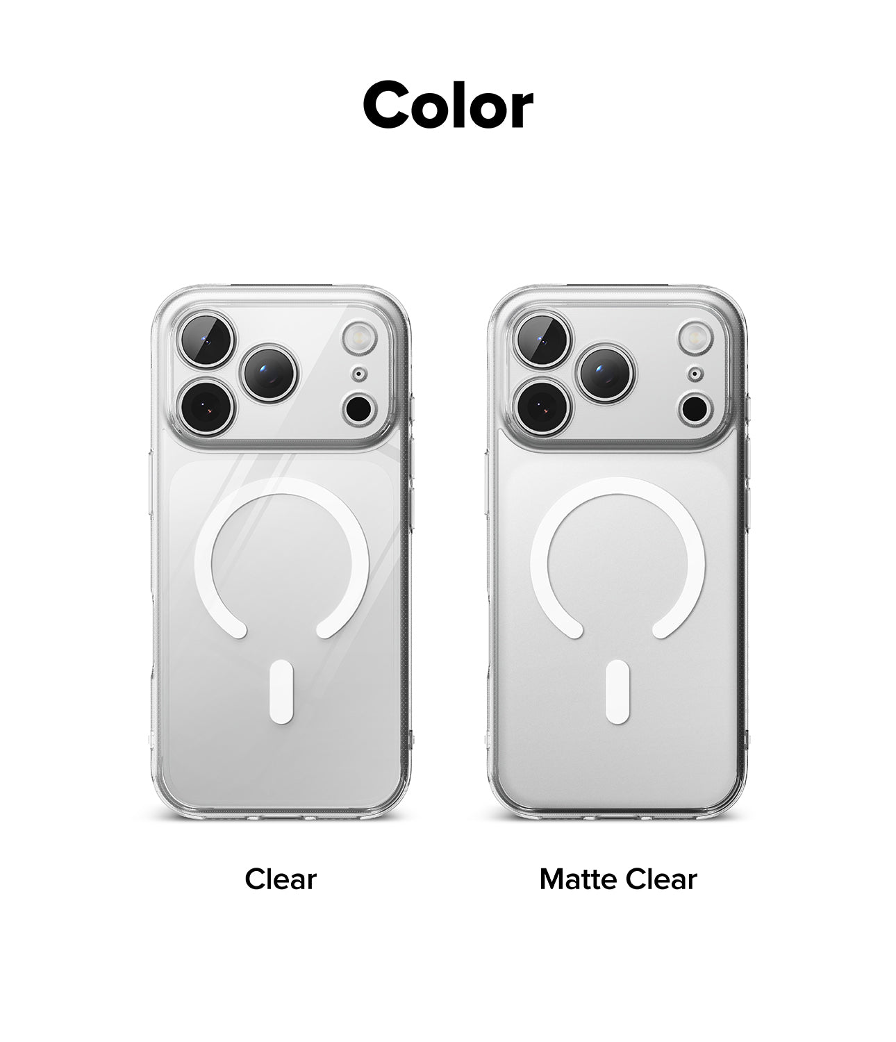 Ringke Fusion Magnetic for iPhone 17 Pro Max 17 Pro Clear Scratch Resistant Protective Cover Case
