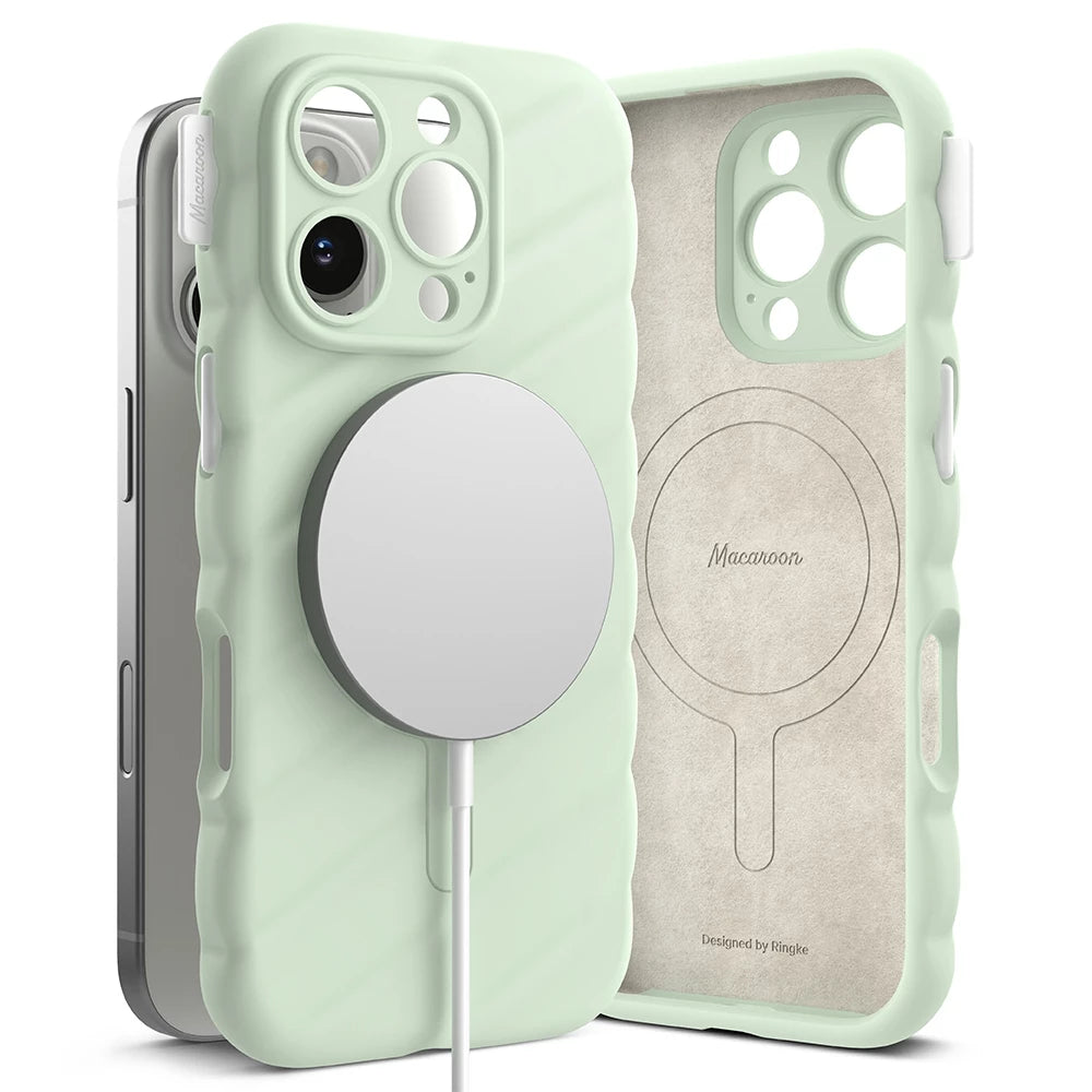 Ringke Macaron Silicone Magnetic Case for Apple iPhone 16 Pro