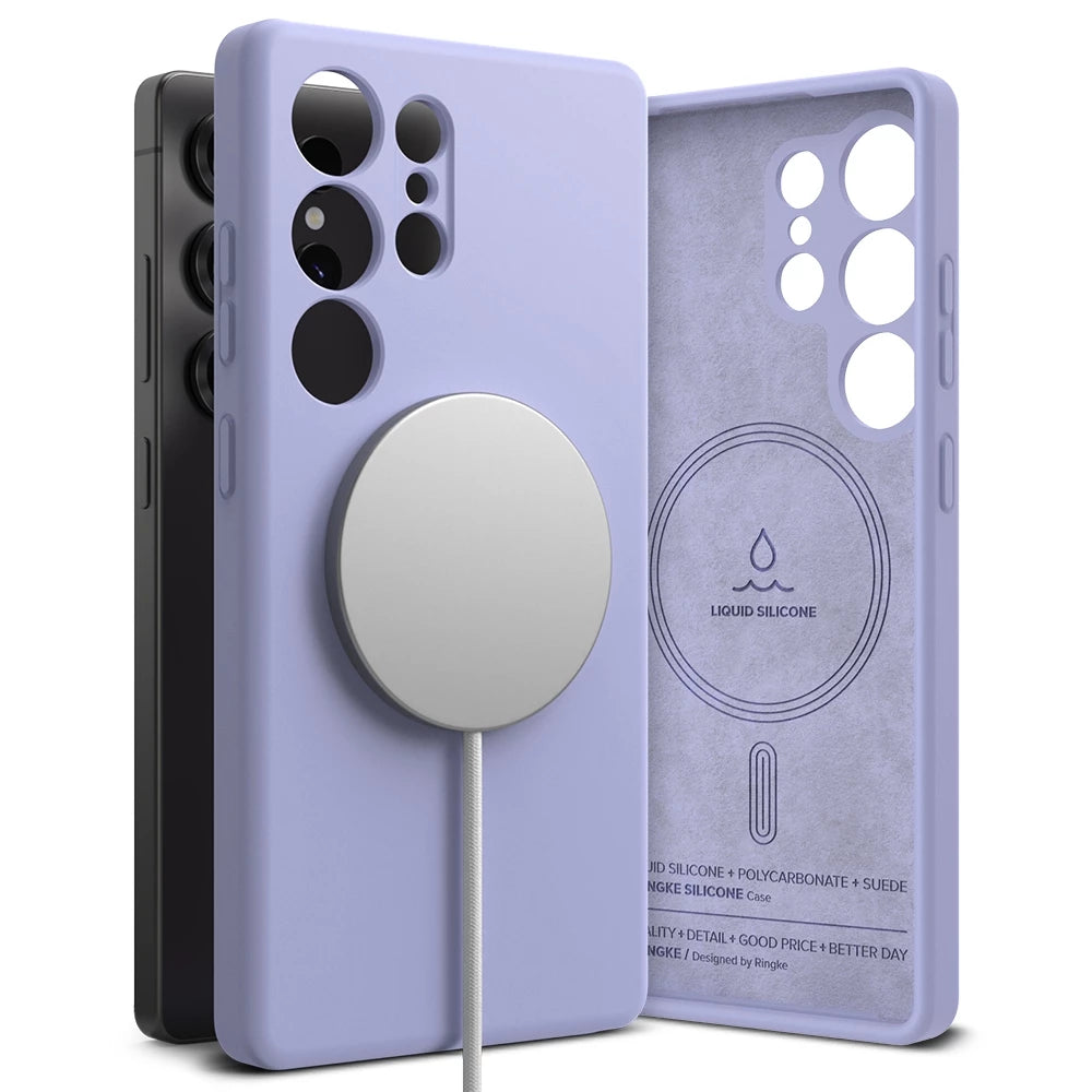 Ringke Silicone Magnetic Case for Samsung Galaxy S25 Ultra