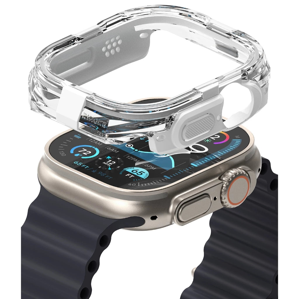 Ringke Fusion Bumper Case for Apple Watch Ultra 2 / Apple Watch Ultra 1 - Double-Layer Hybrid Case