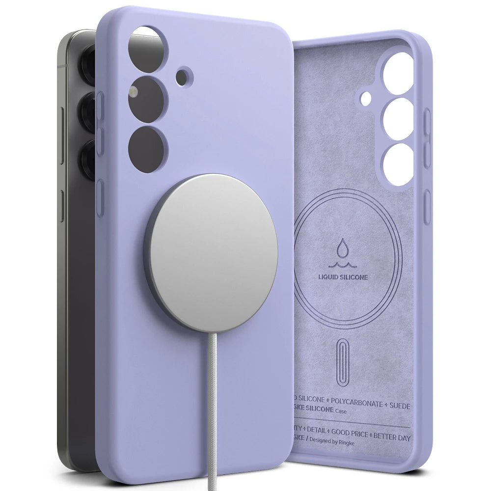 Ringke Silicone Magnetic Case for Samsung Galaxy S25 Plus