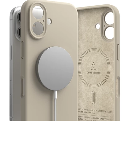 Ringke Silicone Magnetic Case for Apple iPhone 16 Plus