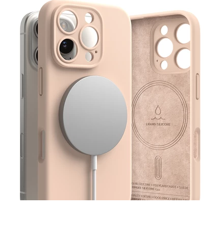 Ringke Silicone Magnetic Case for Apple iPhone 16 Pro