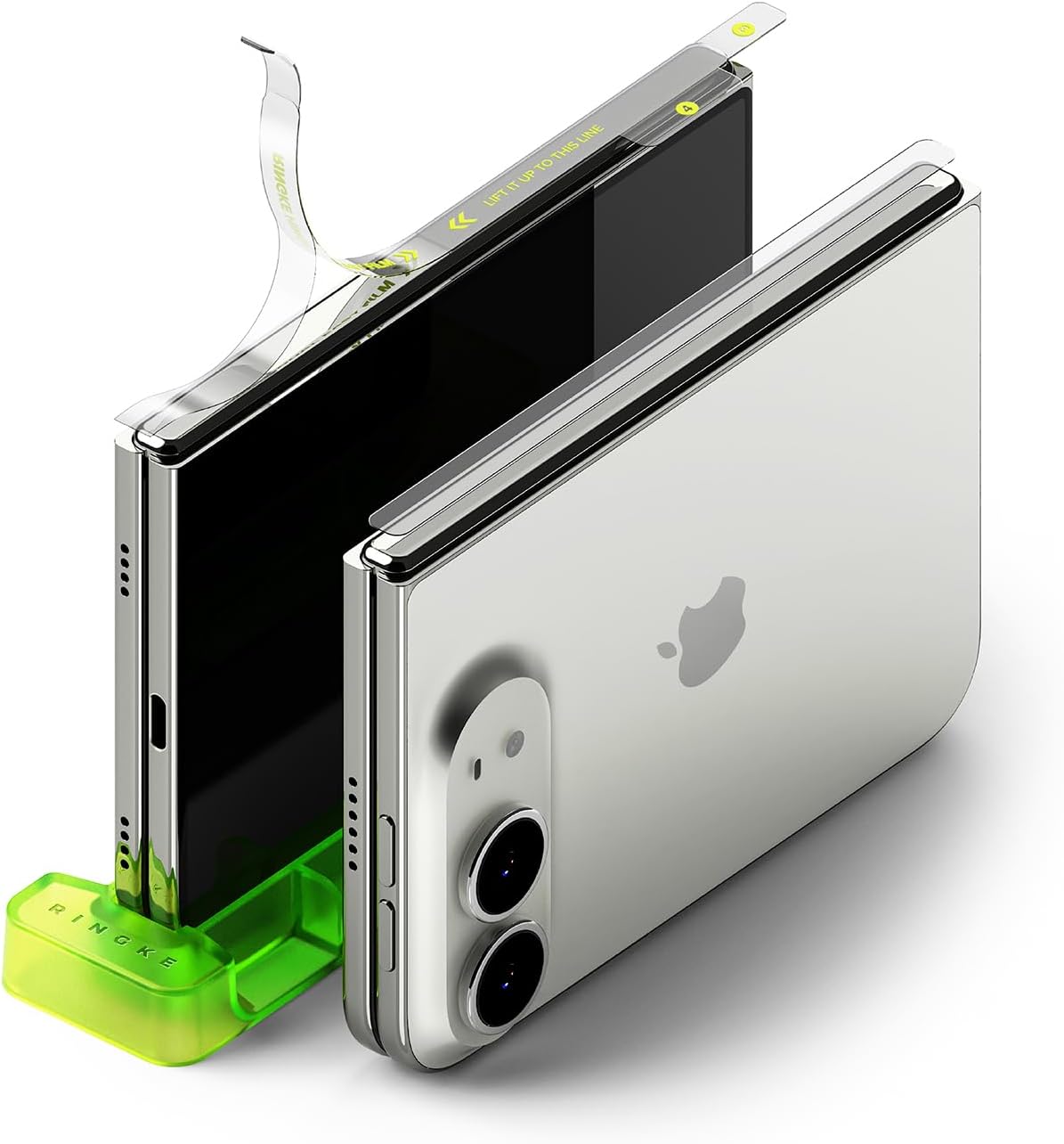 Ringke Hinge Dual Easy Film Protector for Apple iPhone Duo