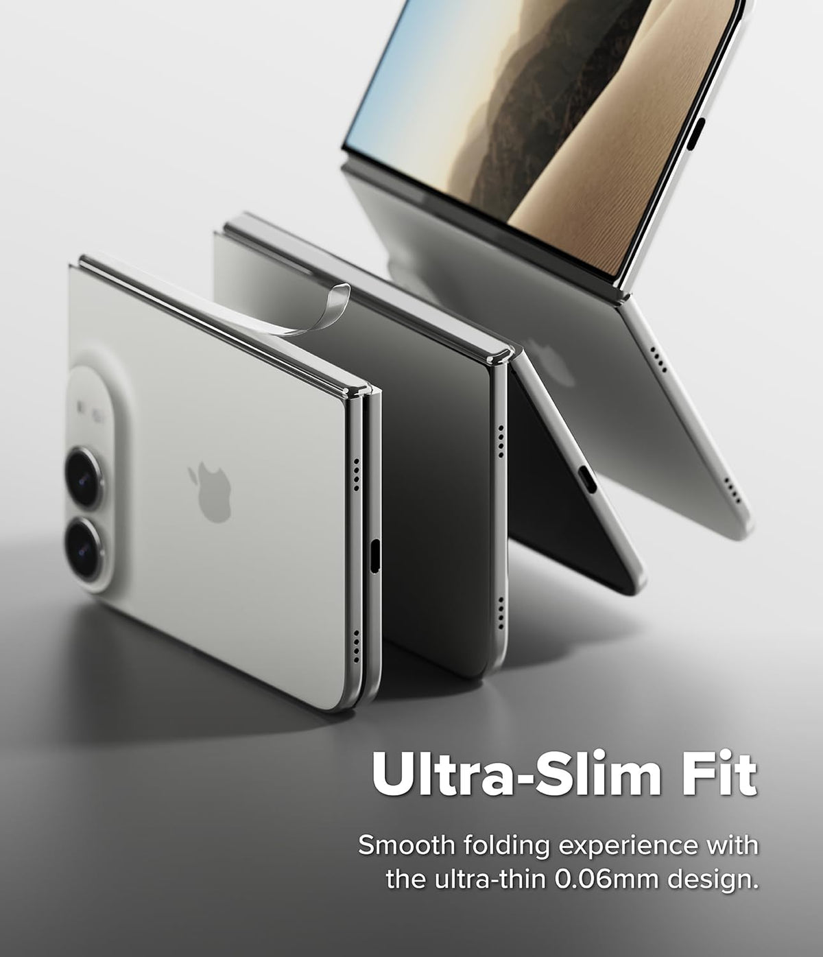 Ringke Hinge Dual Easy Film Protector for Apple iPhone Duo