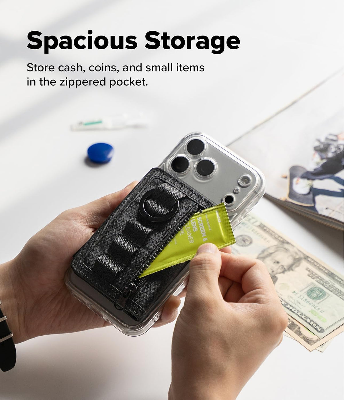 Ringke Tech Wallet Magnetic - MagSafe Phone Wallet