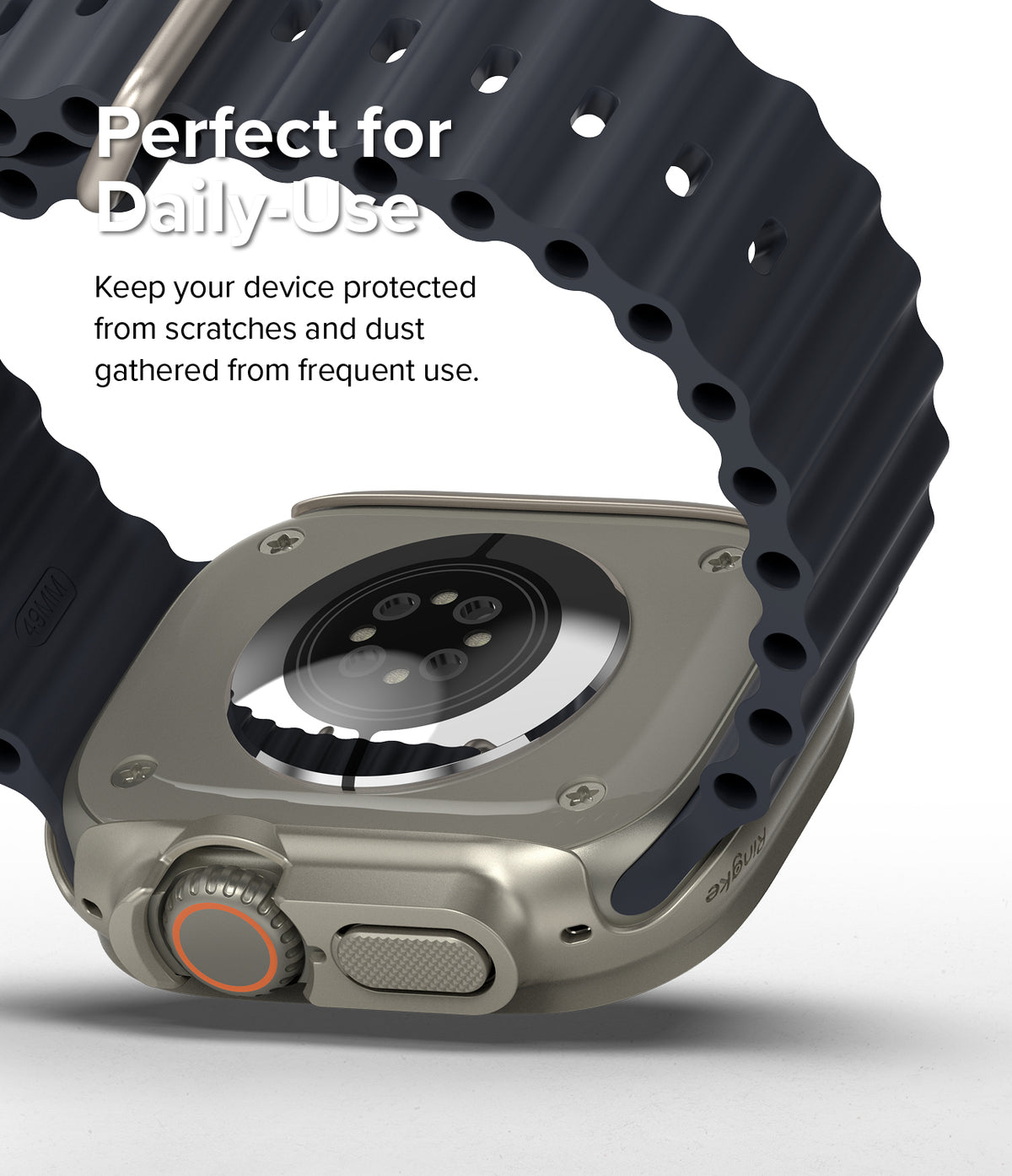 Ringke Slim Case Compatible for Apple Watch Ultra 4 / 3 / 2 / 1 - No Actual Smartwatch Included