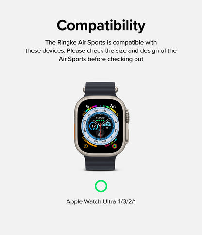 Ringke Air Sports Case Compatible for Apple Watch Ultra 4 / 3 / 2 / 1 - No Smart Watch Included
