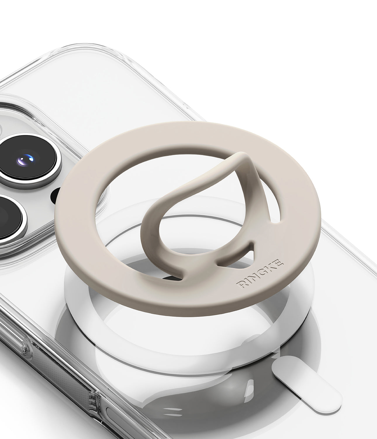 Ringke Dual Magnetic Silicone Ring - Double Sided Magnet Ring Mobile Accessory